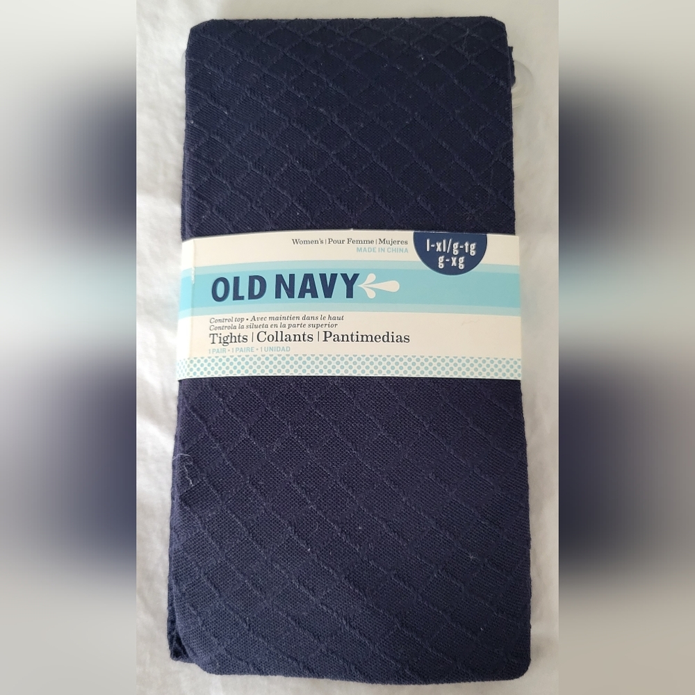 Old Navy Navy Blue Tights